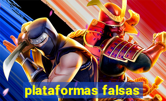 plataformas falsas